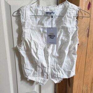 Princess Polly  Silvanna Top White